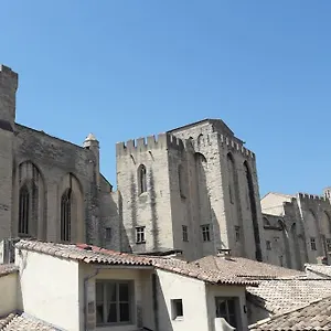 Renove, Vue Sur Palais Des Papes, Terrasse Et Wifi Troisieme Etage Apartment Avignon